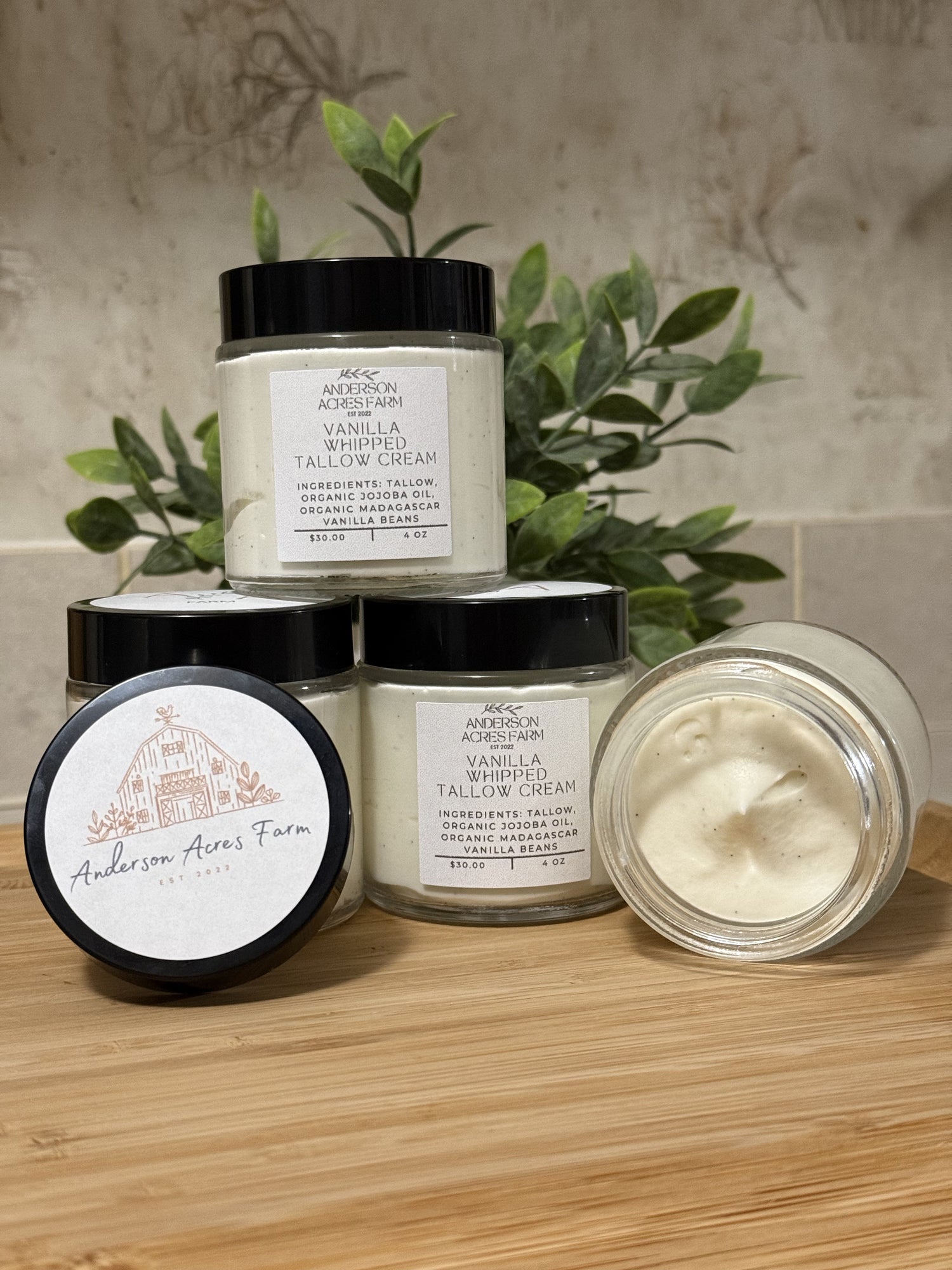 Herbal Infused Whipped Tallow Cream